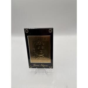 1994 Golden Legends Limited Edition 22K Gold Card- Honus Wagner, Pirates.